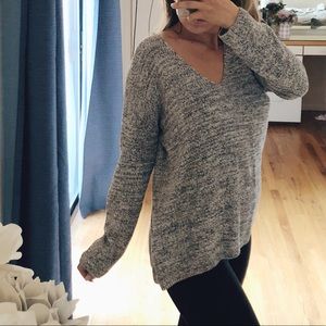 Cozy gray H&M sweater.